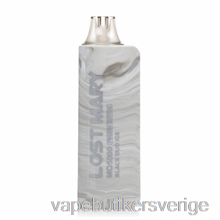 Vape Sverige Lost Mary Mo5000 Engångs Svart Duo Is